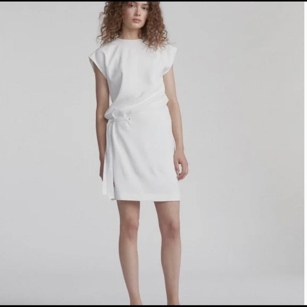NWT, RAG AND BONE WHITE ETTA DRESS, Size Med